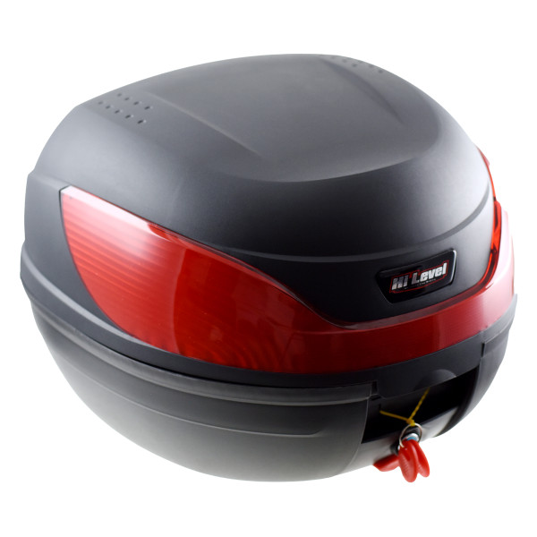 Hi Level Top box plastic black 32l